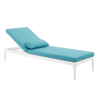 Perspective Cushion Outdoor Patio Chaise Lounge Chair - living-essentials