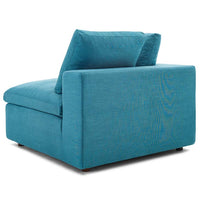 Commix Down Filled Overstuffed Corner Chair - living-essentials