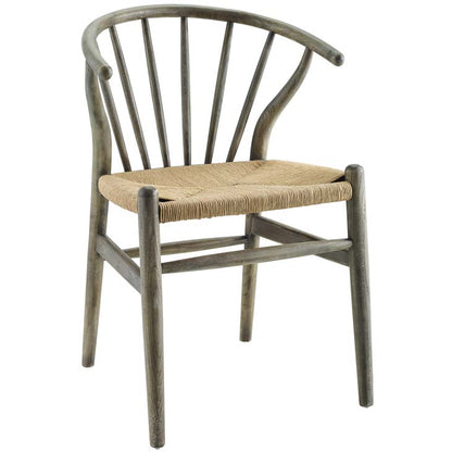Wishbone Style Spindle Wood Dining Chair - living-essentials