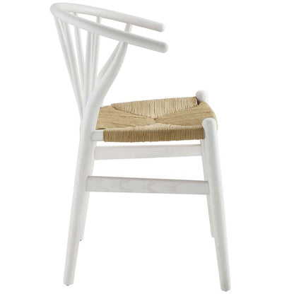 Wishbone Style Spindle Wood Dining Chair - living-essentials