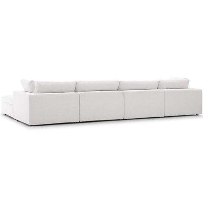 Commix Down Filled Overstuffed 5 Piece Sectional Sofa Set - living-essentials