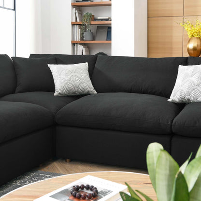 Connie Down Filled Overstuffed 8-Piece Sectional Sofa