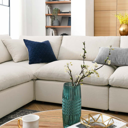 Connie Down Filled Overstuffed 8-Piece Sectional Sofa