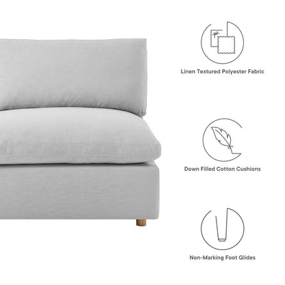 Connie Down Filled Overstuffed 8-Piece Sectional Sofa