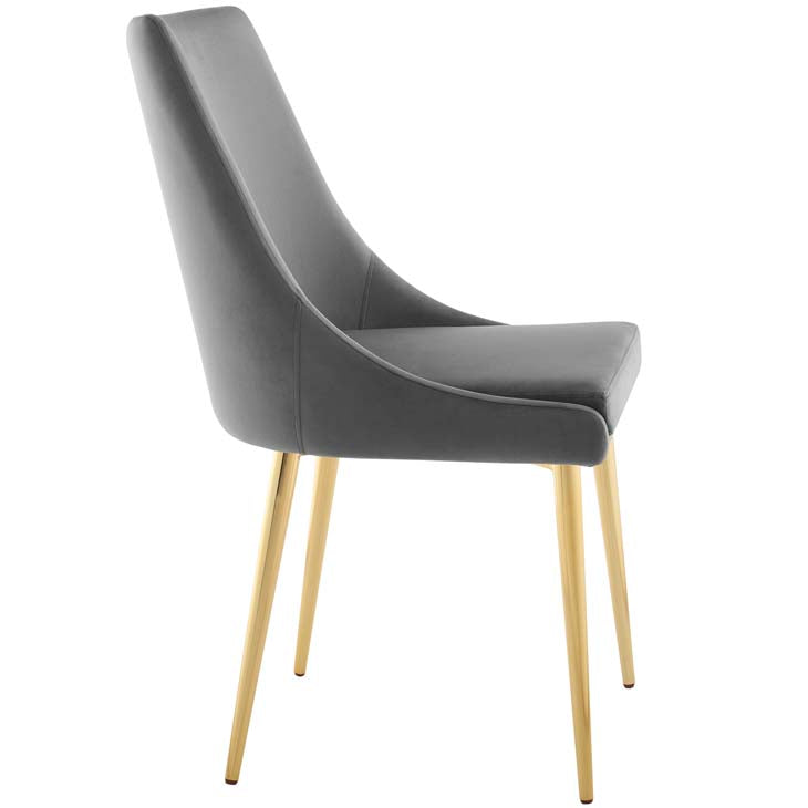 Island Modway Accent Performance Velvet Dining Chair - living-essentials