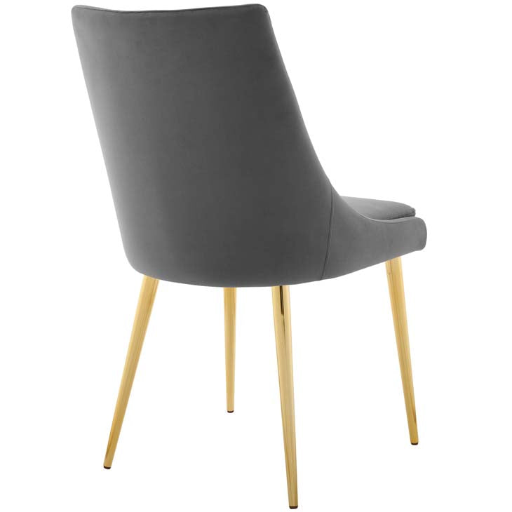 Island Modway Accent Performance Velvet Dining Chair - living-essentials