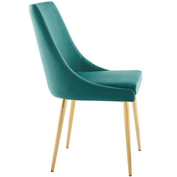 Island Modway Accent Performance Velvet Dining Chair - living-essentials