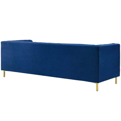 Ingenuity Tufted Performance Velvet Sofa - living-essentials