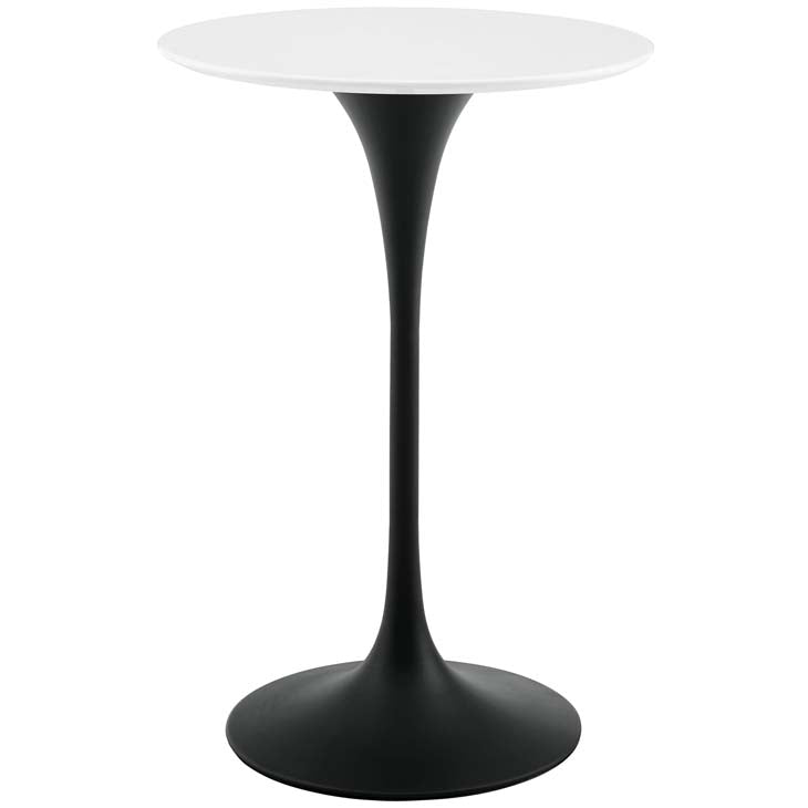 Tulip 28" Round Wood Bar Table - living-essentials