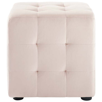 Toggle Cube Velvet Ottoman - living-essentials