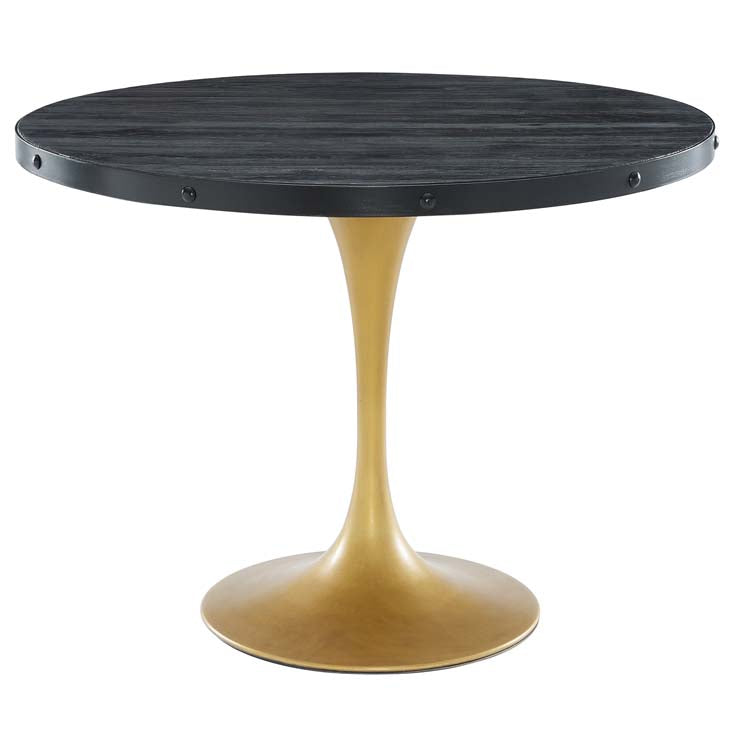 Drive 40" Round Wood Top Dining Table - living-essentials