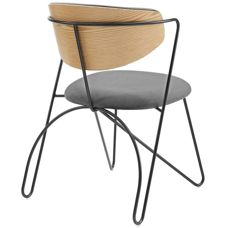 Upend Velvet Dining Chair - living-essentials
