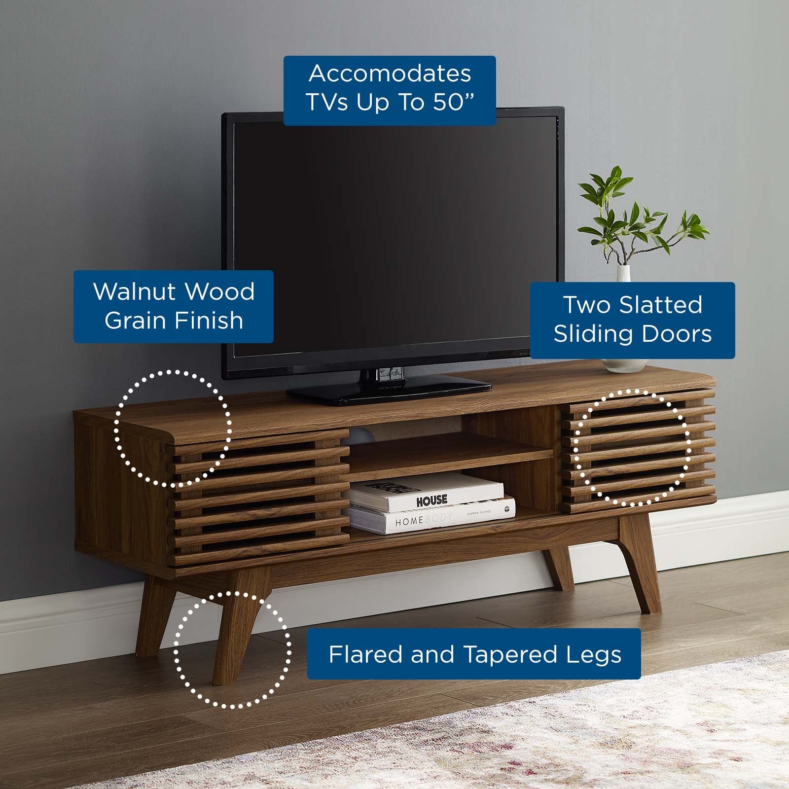 Selebra 46" Media Console TV Stand