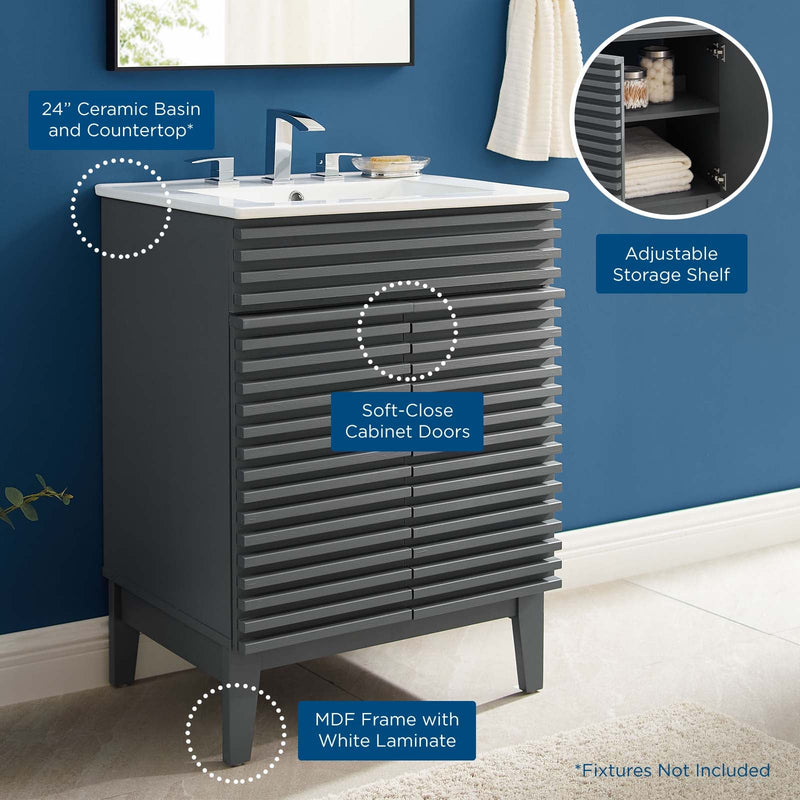 Selebra 24.5" Bathroom Vanity