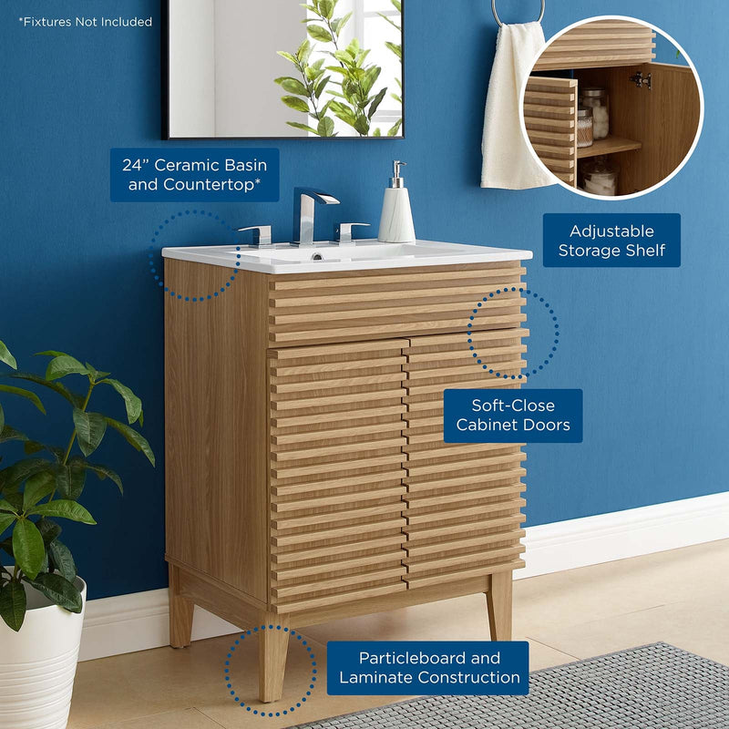 Selebra 24.5" Bathroom Vanity