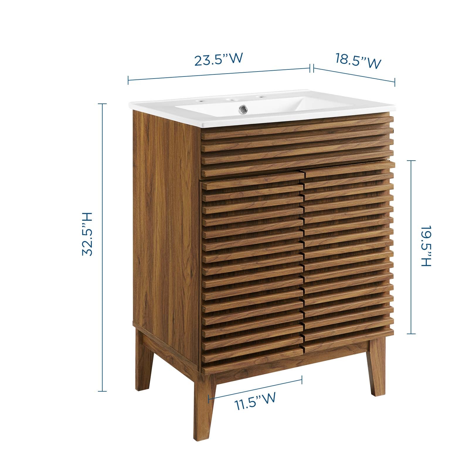 Selebra 24.5" Bathroom Vanity