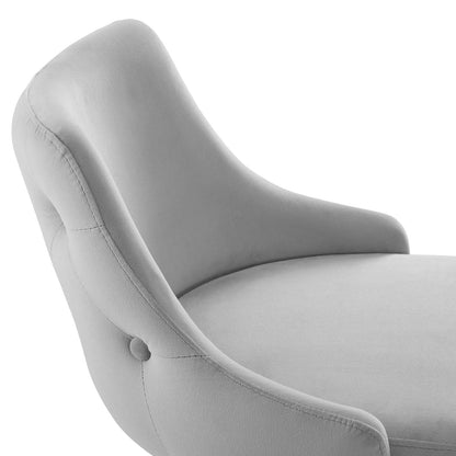 Avril Performance Velvet Bar Stool