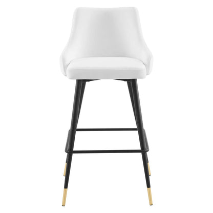 Avril Performance Velvet Bar Stool
