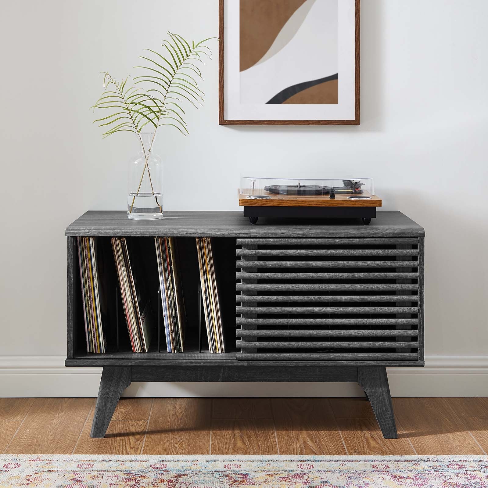 Grana Vinyl Record Display Stand 22"