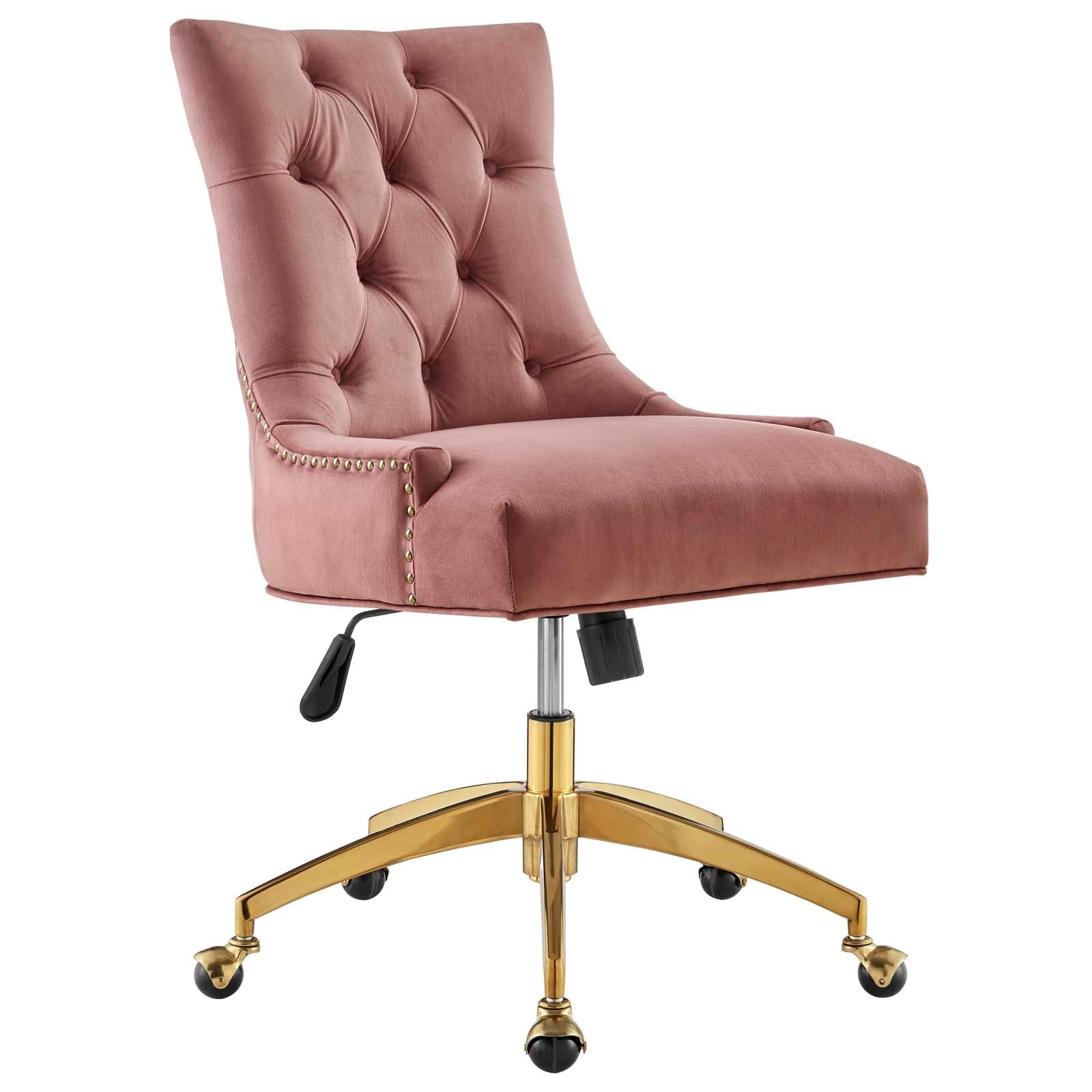 Xia Tufted Performance Velvet Office Chair