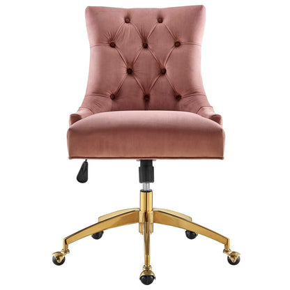 Xia Tufted Performance Velvet Office Chair
