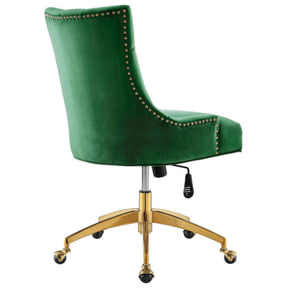 Xia Tufted Performance Velvet Office Chair