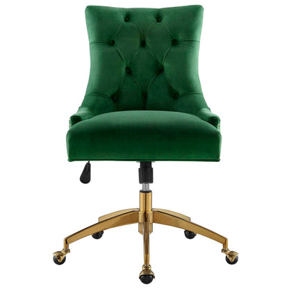 Xia Tufted Performance Velvet Office Chair
