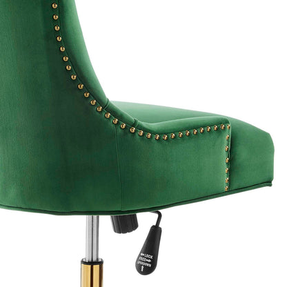 Xia Tufted Performance Velvet Office Chair