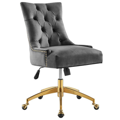 Xia Tufted Performance Velvet Office Chair