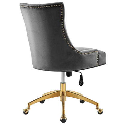 Xia Tufted Performance Velvet Office Chair