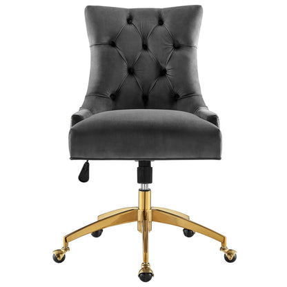 Xia Tufted Performance Velvet Office Chair