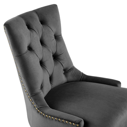 Xia Tufted Performance Velvet Office Chair