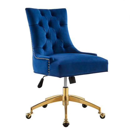 Xia Tufted Performance Velvet Office Chair