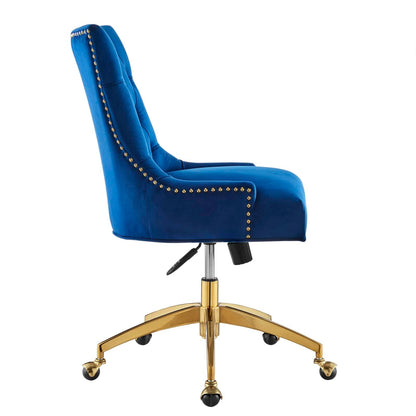 Xia Tufted Performance Velvet Office Chair
