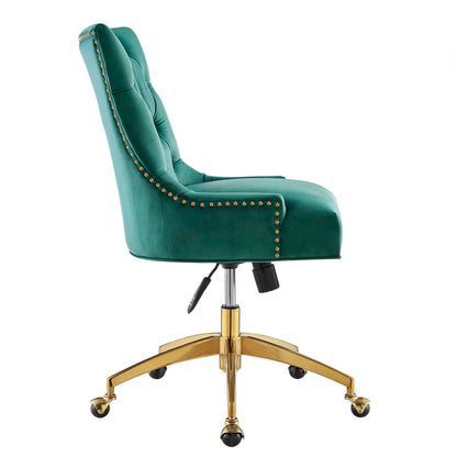 Xia Tufted Performance Velvet Office Chair