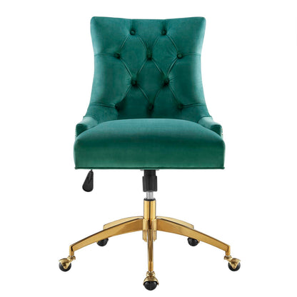 Xia Tufted Performance Velvet Office Chair