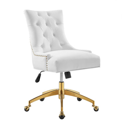 Xia Tufted Performance Velvet Office Chair