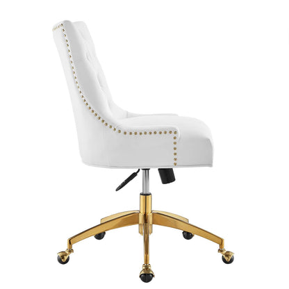 Xia Tufted Performance Velvet Office Chair