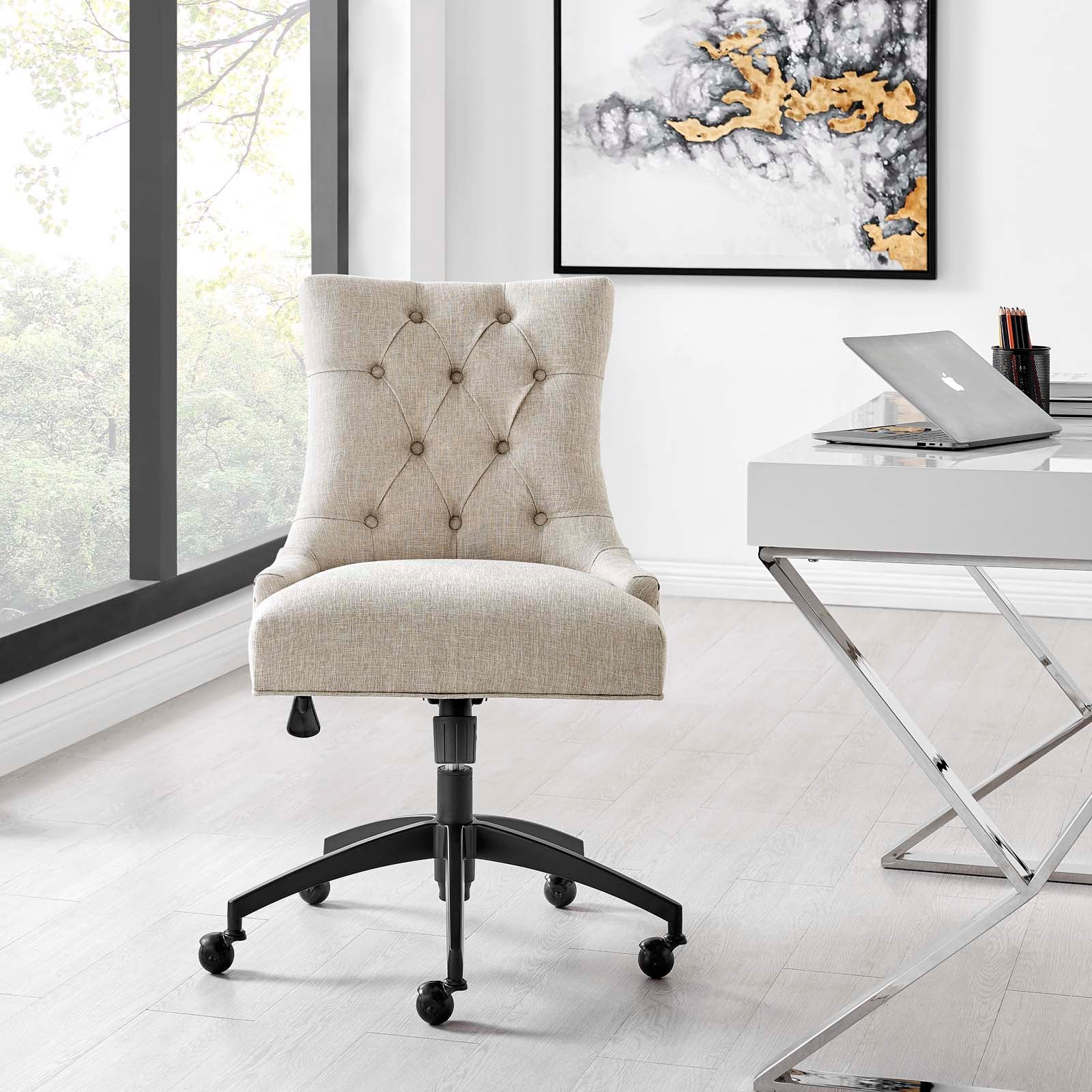 Xia Tufted Fabric Office Chair