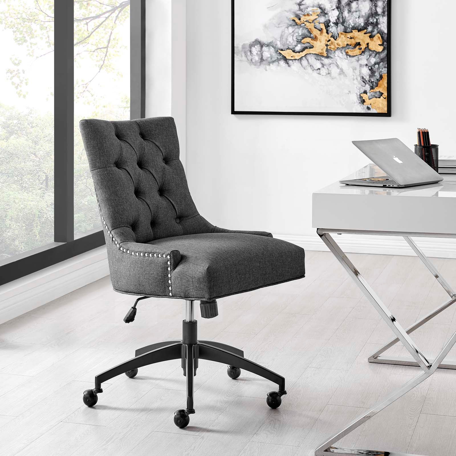 Xia Tufted Fabric Office Chair