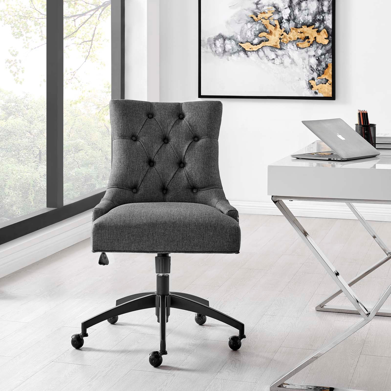 Xia Tufted Fabric Office Chair