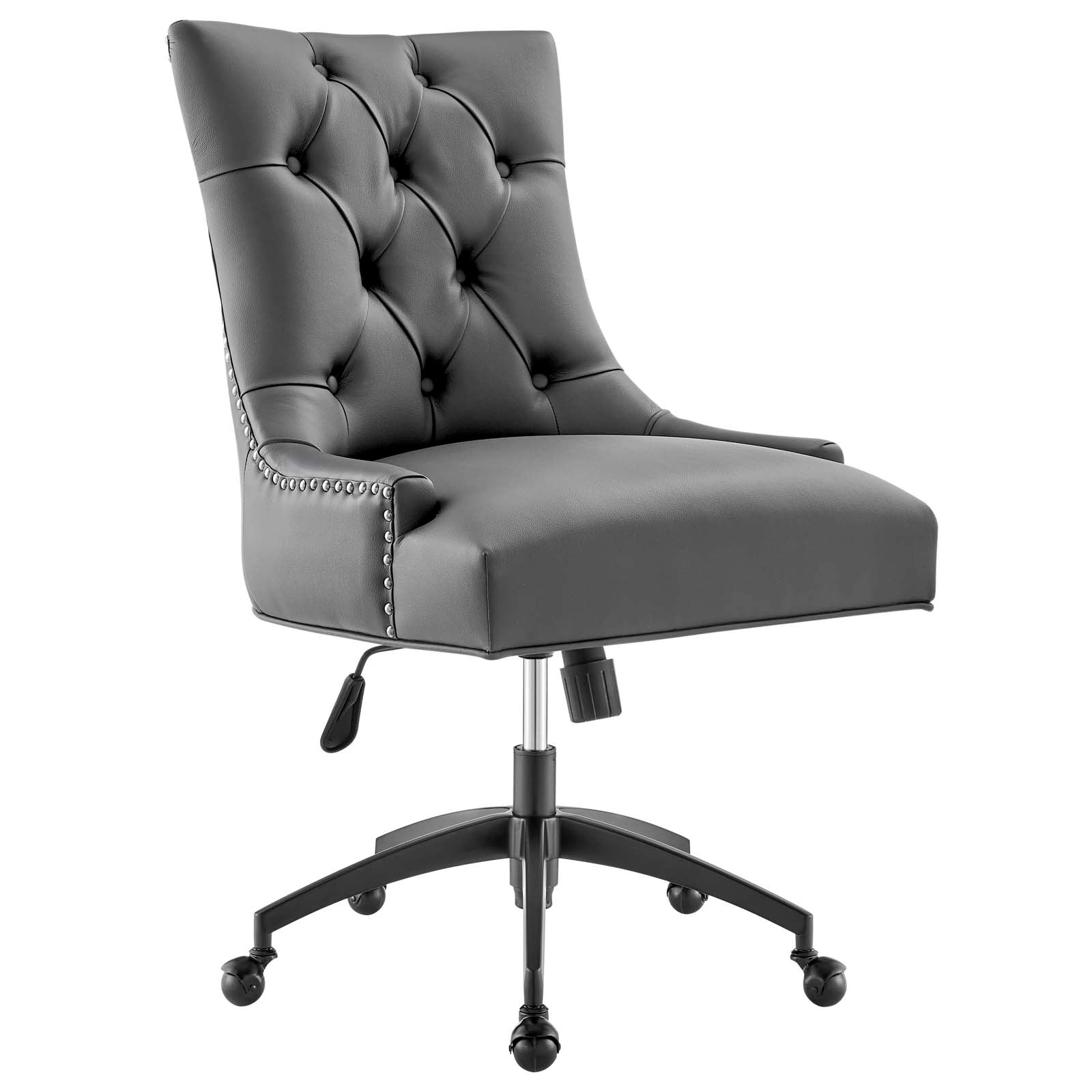 Xia Tufted Vegan Leather Office Chair