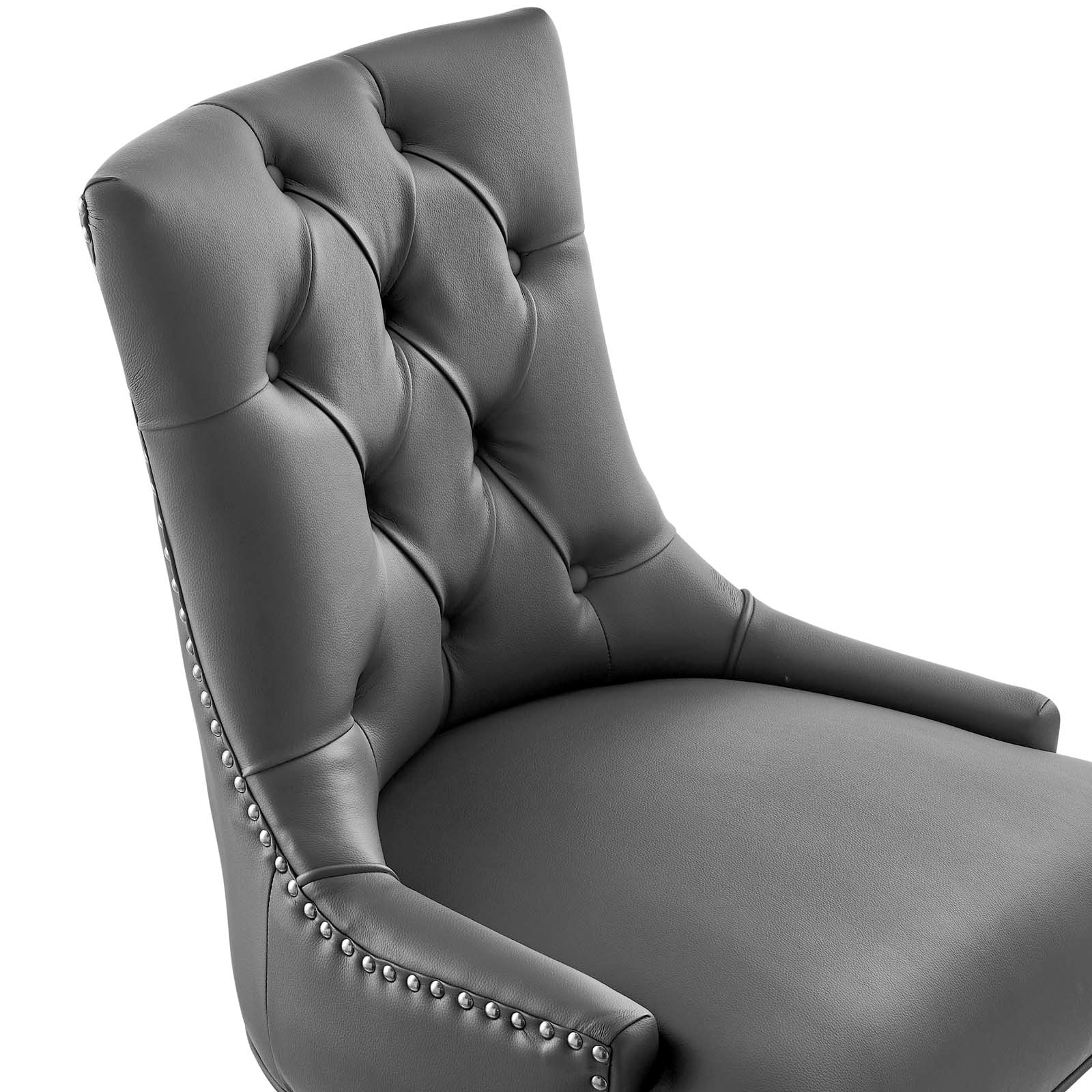 Xia Tufted Vegan Leather Office Chair