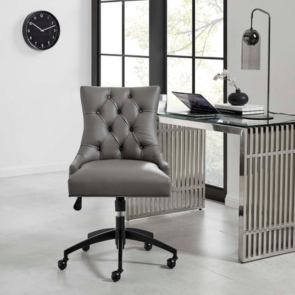 Xia Tufted Vegan Leather Office Chair