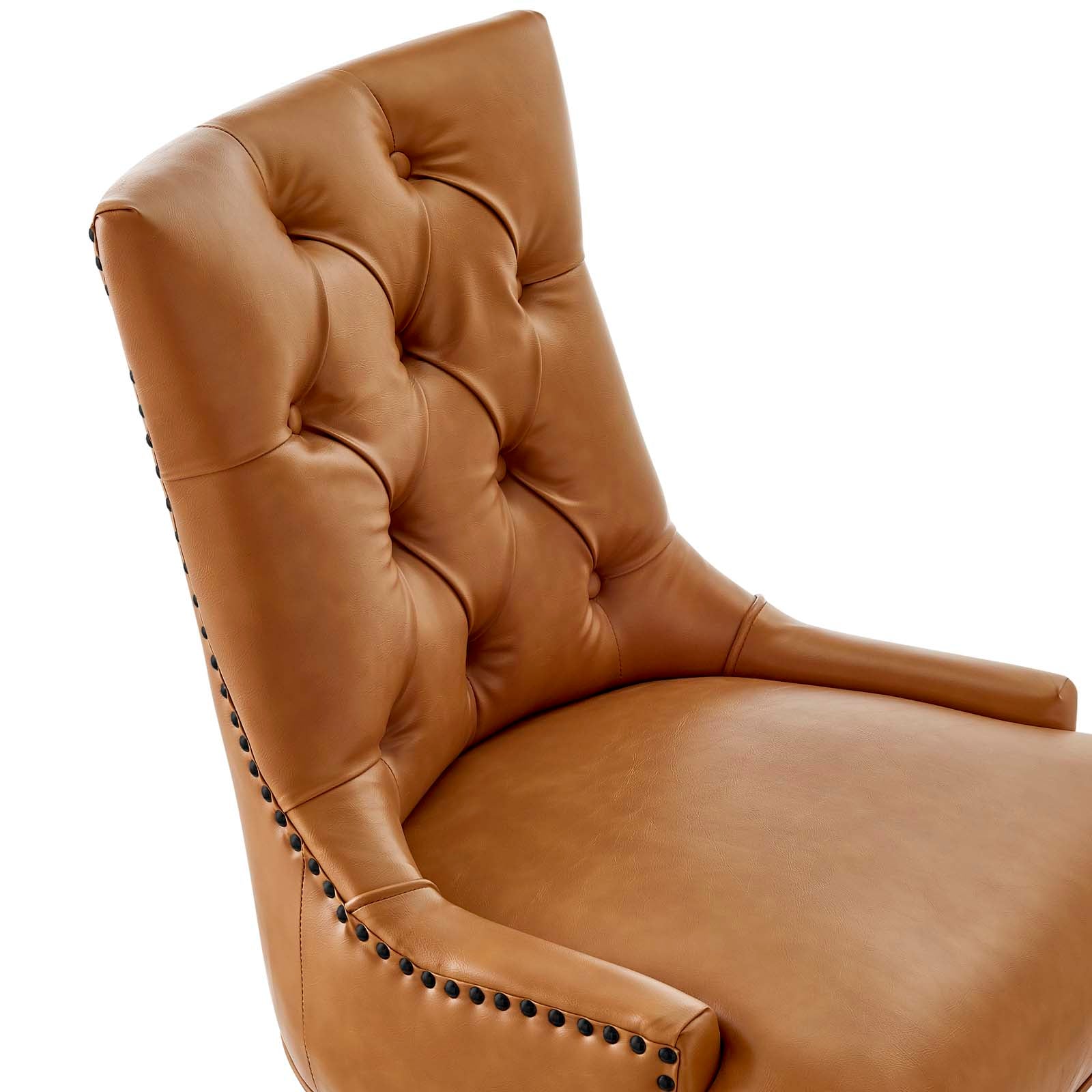 Xia Tufted Vegan Leather Office Chair