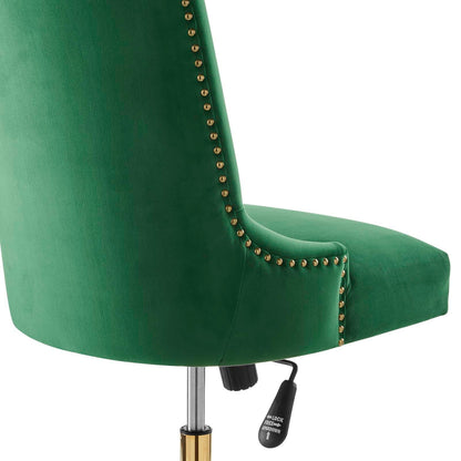 Harrington Channel Tufted Performance Velvet Office Chair
