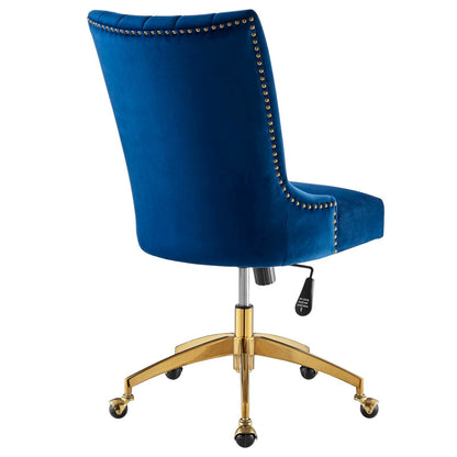 Harrington Channel Tufted Performance Velvet Office Chair
