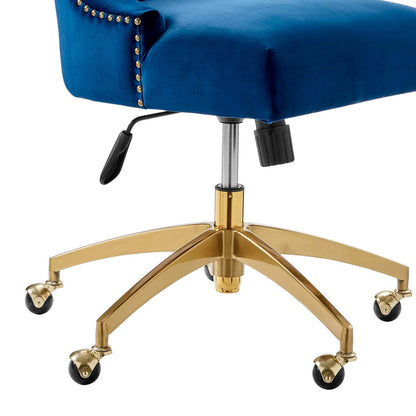 Harrington Channel Tufted Performance Velvet Office Chair