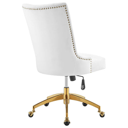 Harrington Channel Tufted Performance Velvet Office Chair