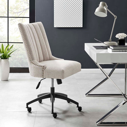 Harrington Channel Tufted Fabric Office Chair